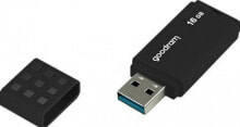 USB  флеш-накопители Флеш накопитель USB Черный Goodram UME3-0160K0R11 16 GB USB тип-A 3.2 Gen 1 (3.1 Gen 1)