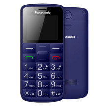Кнопочные телефоны Panasonic KX-TU110 4,5 cm (1.77") Синий Продвинутый телефон KX-TU110EXC