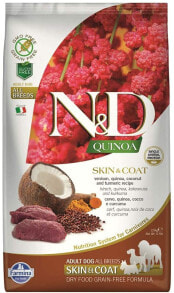 Сухой Farmina, N&D Quinoa Skin & Coat Stag 2.5 kg