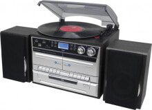 Проигрыватели виниловых дисков soundmaster MCD5550SW домашний музыкальный центр Черный 2,5 W