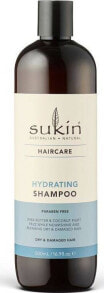 Шампуни для волос Sukin HairCare Hydrating Shampoo Увлажняющий шампунь для сухих и поврежденных волос 500 мл