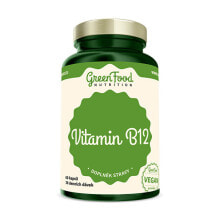Витамины группы B greenFood Nutrition Vitamin B12--Витамин В-12 -60 капсул