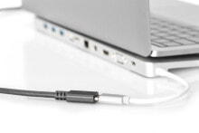 Компьютерные разъемы и переходники ASSMANN Electronic AK-300210-020-S USB кабель 2 m 2.0 USB C Черный