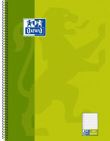 Школьные файлы и папки oxford 100050357 блокнот Зеленый A4