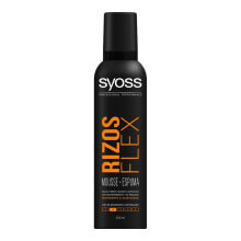 Мусс и пенка для укладки волос Syoss Rizos Flex Mouss Моделирующая пенка для кудрявых волос  250 мл