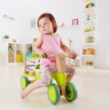 Детские каталки и качалки для малышей Деревянный беговел Hape SCOOT-AROUND. С 1 года. 4 колеса EVA.