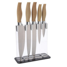 Наборы кухонных ножей Набор ножей кухонных с подставкой Quid Baobab S2700167 6 предметов