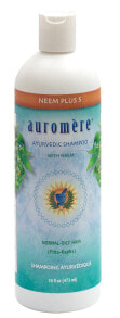Шампуни для волос auromere Ayurvedic Neem Plus 5 Shampoo  Аюрведический шампунь с нимом для нормальных и жирных волос 473 мл