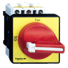 Автоматические выключатели, УЗО, дифавтоматы schneider Electric VCD1 подставка для ноутбука Выключатель с нажимной кнопкой 3P Красный, Желтый