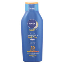 Средства для загара и защиты от солнца Nivea Sun Protect & Hydrate Body Milk Spf20  Солнцезащитное увлажняющее молочко для тела 400 мл