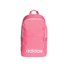 Женские спортивные рюкзаки женский спортивный рюкзак adidas логотип, одно отделение на молнии, спереди карман на молнии