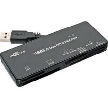 Устройства для чтения карт памяти InLine 76631A кардридер Черный USB 3.2 Gen 1 (3.1 Gen 1)