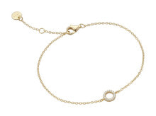 Женские браслеты Элегантный позолоченный браслет с кольцом Наоми ESBR01661217