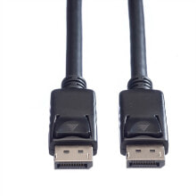 Компьютерные разъемы и переходники ROLINE 11.04.5604 DisplayPort кабель 7,5 m Черный