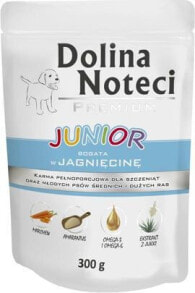 Влажные корма для собак Dolina Noteci Premium Junior z jagnięciną 400g