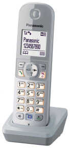 Радиотелефоны panasonic KX-TGA681 DECT телефон Идентификация абонента (Caller ID) Серебристый KX-TGA681EXS