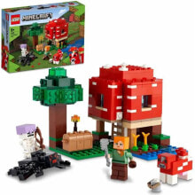 Конструкторы LEGO Конструктор LEGO Minecraft 21179 Грибной дом