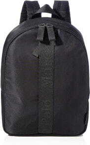 Мужские городские рюкзаки Мужской повседневный городской рюкзак черный Marc OPolo Mens Milo Backpack M, Black, OS