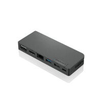 Корпуса и док-станции для внешних жестких дисков и SSD Lenovo 4X90S92381 док-станция для ноутбука Проводная USB 3.2 Gen 1 (3.1 Gen 1) Type-C Серый