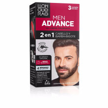 Llongueras Men Advance Hair and Beard Colour Cream Gel No. 3 Красящий гель-крем для волос и бороды, оттенок темно-каштановый