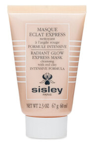 Маски для лица sisley Radiant Glow Express Mask Очищающая маска с красной глиной 60 мл