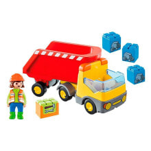 Детские игровые наборы и фигурки из дерева PLAYMOBIL 70126 1.2.3 Construction Truck