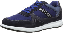 Мужские кроссовки Мужские кроссовки повседневные синие черные текстильные низкие демисезонные BIKKEMBERGS Mens 640973 Slippers