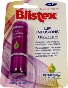Средства для ухода за кожей губ Blistex LIp Infusions Nourish Увлажняющий и питательный бальзам для губ