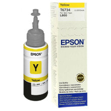 Чернила для принтеров Epson T6734 Подлинный Желтый 1 шт C13T67344A