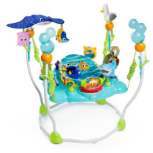 Ходунки и прыгунки для малышей Детские ходунки Disney NEMO с игровой зоной. Сиденье вращается на 360 градусов. 4 варианта регулировки высоты.