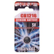 Батарейки и аккумуляторы для аудио- и видеотехники MAXELL CR-1216 Button Battery