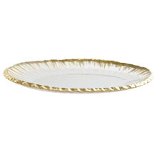 Декоративная посуда для сервировки стола блюд декоративное DKD Home Decor Glam S3017367 31x18x3 cм