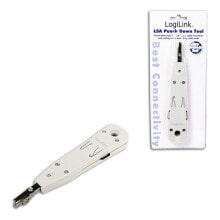 Инструменты для работы с кабелем LogiLink WZ0001A обжимной инструмент для кабеля Белый