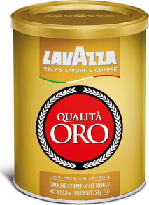 Молотый кофе Lavazza Qualita Oro 250g puszka