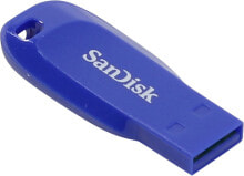 USB  флеш-накопители Sandisk Cruzer Blade 64 GB USB флеш накопитель USB тип-A 2.0 Синий SDCZ50C-064G-B35BE