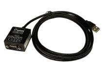 Компьютерные разъемы и переходники EXSYS EX-1309-9 кабельный разъем/переходник USB 2.0 RS-232/422/485 Черный