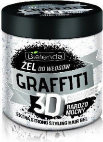 Гели и лосьоны для укладки волос Bielenda Graffiti 3D Hair Styling Gel  Гель для укладки волос экстра сильной фиксации 250 мл