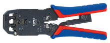 Инструменты для работы с кабелем Инструмент для опрессовки штекеров Knipex 97 51 12