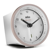 Настольные и каминные часы Braun BC07 Кварцевый будильник Розовый, Белый 67099