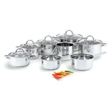 Наборы посуды для готовки Набор кастрюль с крышками Quid Ottawa S2701280	8 предметов