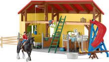 Игровые наборы Schleich, 42485 Farm World Playset, Horse Stable, Toy, from 3 Years