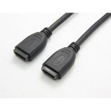 Компьютерные разъемы и переходники value 12.99.3123 кабельный разъем/переходник HDMI Type A Черный