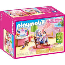 Детские игровые наборы и фигурки из дерева Набор с элементами конструктора Playmobil Dollhouse 70210 Детская