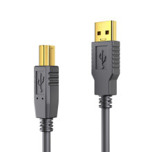 Компьютерные разъемы и переходники PureLink DS2000-200 USB кабель 20 m USB 2.0 USB A USB B Черный