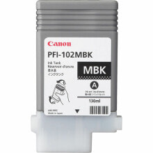 Картриджи для принтеров Оригинальные чернила Canon PFI-102MBK Чёрный