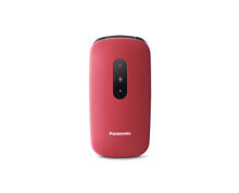 Кнопочные телефоны Panasonic KX-TU446EXR 6,1 cm (2.4") 110 g Красный Телефон для пожилых людей KX-TU 446 EXR