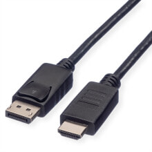 Компьютерные разъемы и переходники Secomp 11.04.5783 видео кабель адаптер 4,5 m DisplayPort Черный