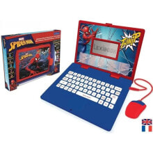 Детские компьютеры Человек-паук Двуязычный (FR / EN) обучающий компьютер для детей LEXIBOOK - 124 задания