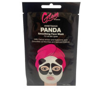 Маски для лица glam Of Sweden Panda Smoothing Face Mask Разглаживающая тканевая маска для лица с экстрактами кактуса и гиалуроновой кислоты 24 мл