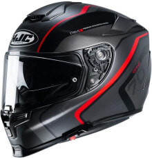 Полнолицевые шлемы HJC Unisex Adult RPHA70 Kroon Motorcycle Helmet, Black/Red, XL